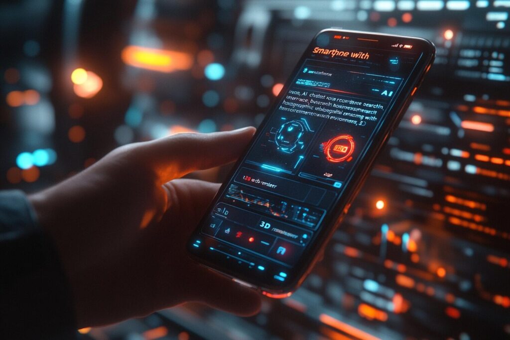 Hand holding phone with screen showing screen that says macbook 613585 22225 Hand holding phone with screen showing screen that says macbook 613585 22225